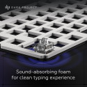 Dark Project mehaaniline klaviatuur ALU87B Bushido G3MS Moonstone lülitid USA QWERTY kodu- ja kontor