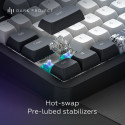 Dark Project mehaaniline klaviatuur ALU87B Bushido G3MS Moonstone lülitid USA QWERTY kodu- ja kontor