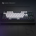 Dark Project Tamsus projektas ALU87B Bushido, G3MS Moonstone Switch, JAV keyboard Home/Office QWERTY