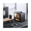 Jonsbo C6 MAX PC Case, Mini Case, Micro-ATX, Tempered Glass - black