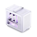 PC case Jonsbo C6 MAX, Mini, Micro-ATX, Tempered Glass - White