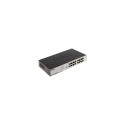 D-Link DGS-1016D/E network switch Unmanaged Black, Metallic