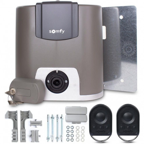Somfy liugvärava komplekt Elixo 3S+ M IO standardpakett kuni 600kg