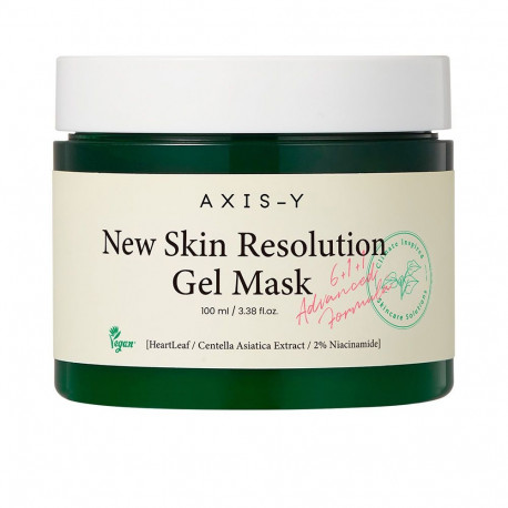 AXIS-Y näomask NEW SKIN RESOLUTION geelne 100ml
