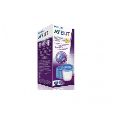 Philips AVENT SCF619/05 Breast Milk Storage Containers 180 ml 5 pcs