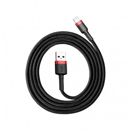 Baseus Cafule USB Lightning Cable 2.4A 1m / red/black