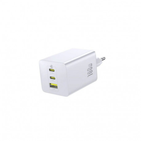 Baseus EnerFill FE11 Fast Charger USB-A + USB-C + USB-C 100W / Moon White