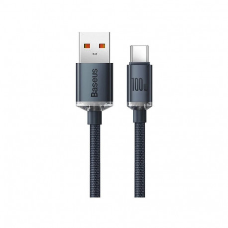 Baseus CAJY000401 Crystal Shine Series Data Cable USB - USB-C 100W 1.2m / black