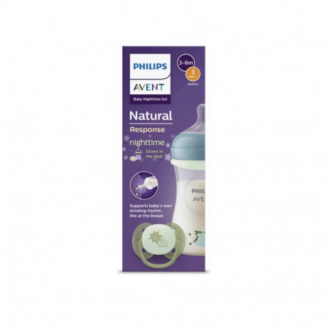 Philips Avent Natural Response Nighttime Baby Feeding Set