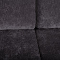 Corner sofa bed INGA graphite grey