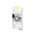Baseus Cafule USB Lightning Charging Cable 2.4A 0.5m / gray/black