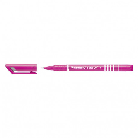 Tindipliiats Stabilo Sensor Fine, fineliner 0,3mm, roosa