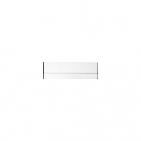 Uksesilt tekstile, lai+kitsas 30.93 - 93x300mm/anod.alum. + kile