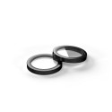 Etteri camera lens protector for iPhone 17 black