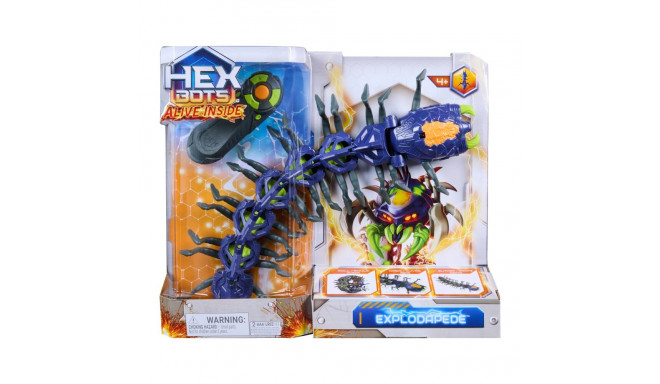 HEX BOTS interactive toy Exploding Centipede