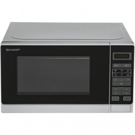 Mikrowelle R-242 IN-W (silber)