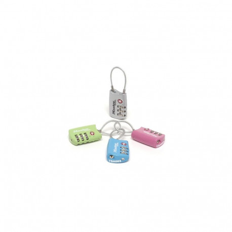 MASTER LOCK 30mm wide set-your-own combination tsa-accepted luggage padlock with flexible shackle, a