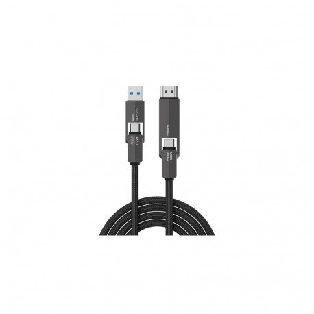 4smarts 549240 USB cable USB4 Gen 3x2 1.5 m USB C Black