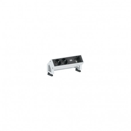 "Bachmann Desk2 Steckdosenleiste, 2xDosen(CEE7) mit Zuleitung GST18"