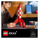 "21367 Ideas Die Mondrakete von Tintin"