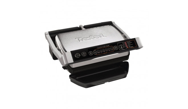 TEFAL | OptiGrill Initial | GC706D | Contact grill | 2000 W | Black/Stainless steel