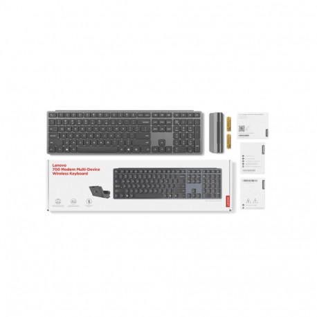 Lenovo klaviatuur 700 Modern Multi-Device juhtmevaba Bluetooth leedu, luna hall