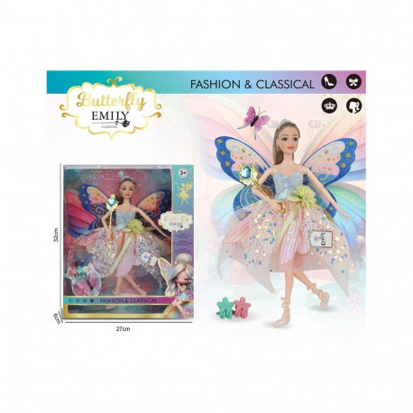 DOLL WITH MAGIC WAND AND HAIRPIN