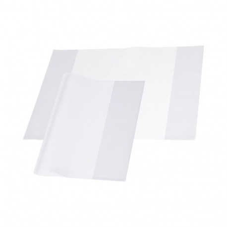 NOTEBOOK COVER A4 TRANSPARENT 10PCE