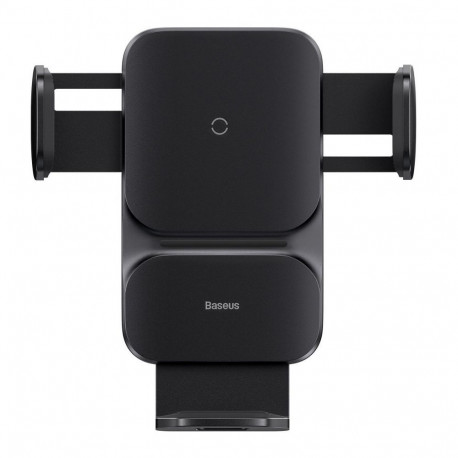 Baseus - Baseus Wisdom Auto Alignment Car Mount Wireless Charger 15W (Air Outlet) Black