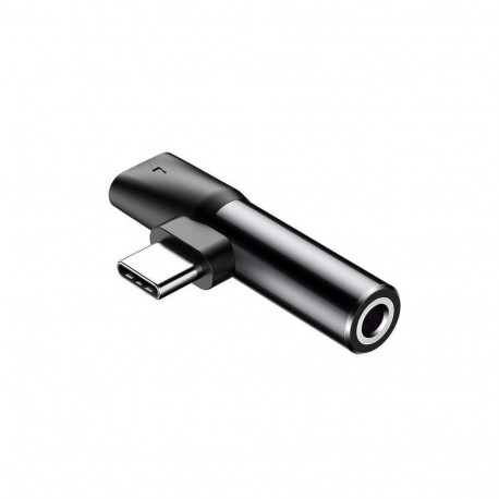 Baseus - Baseus CATL41-01 Adapter USB-C/3,5mm Jack Black