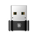 Baseus - Baseus Adapter From USB-C to USB-A Black