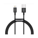 Baseus - Baseus CALYS-A01 Superior Fast Charging Data Cable USB-Lightning 2.4A 1m Black