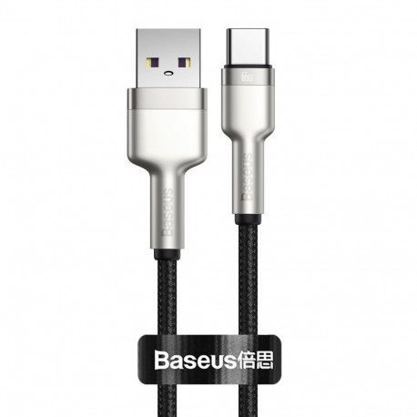 Baseus - Baseus CAKF000001 Cafule Data Cable USB-USB-C 66W 0,25m Black