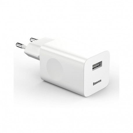 Baseus - Baseus CCALL-BX02 Quick Charger 24W Charging White