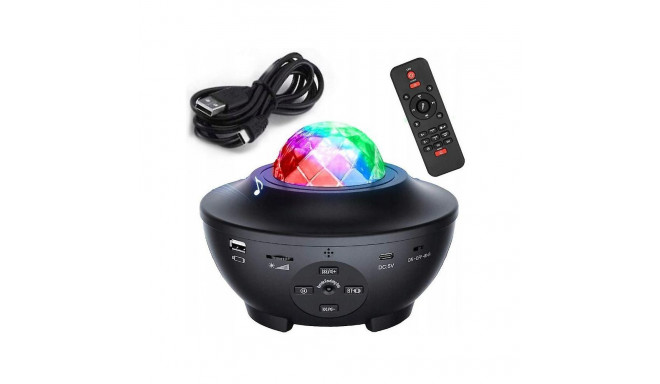iLike LED star projector with 21 effect Black