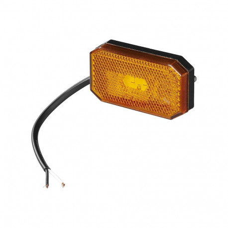 Küljetuli kollane LED 12/24V 80x44mm