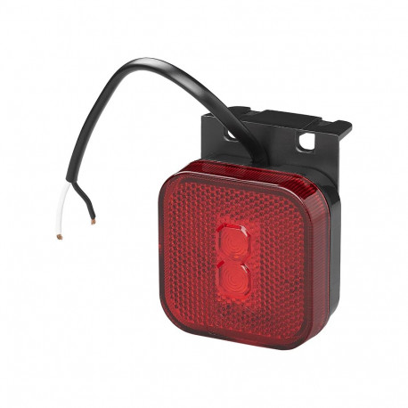 Tagatuli punane LED 12/24V 65x
