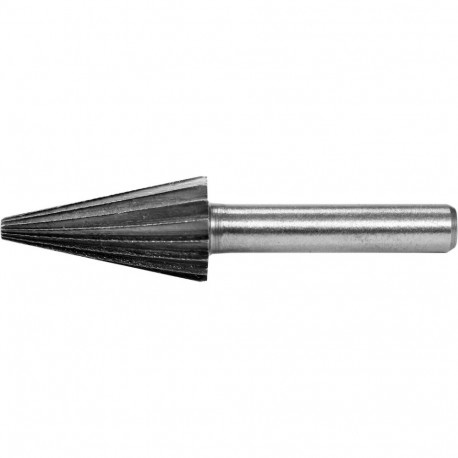 Yato Cone With Pointed Head Rotary File HSS YT-61718, 55mm, 13mm, HSS 4241, 0-30000 min⁻¹, 6mm, 25mm