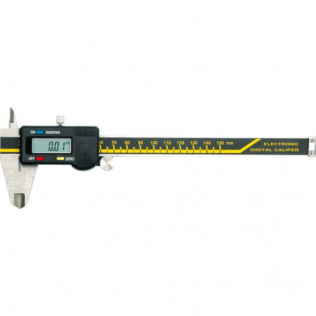 Vorel 15240 digital caliper, 0-150mm, ±0.03mm, 0.01mm/0.005", LCD, 1.5V SR44, 180mAh, 1.5m/s, 5-40°C