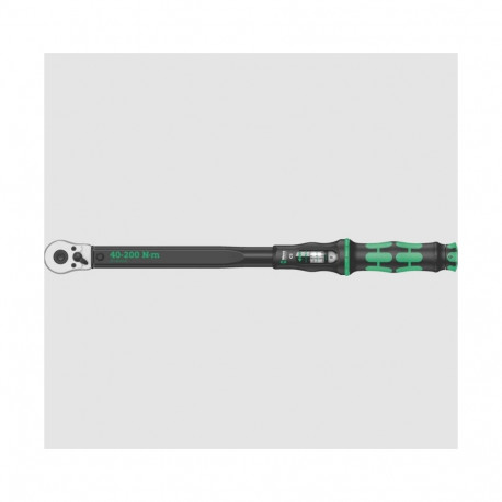 Wera Click-Torque C 3 torque wrench with reversible ratchet, 1/2", 40-200 Nm