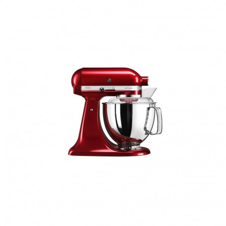 KitchenAid Artisian Food Processor 4.8, 300W, 10 Speed, Candy Apple Red EU 5KSM175PSECA
