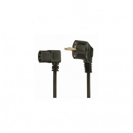 GEMBIRD toitekaabel C13 PC-186A-075-1.8M nurgaga (8716309047005)
