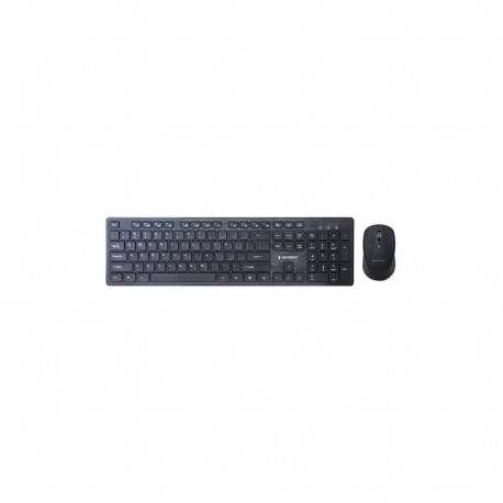 GEMBIRD Wireless desktop set black (RU)