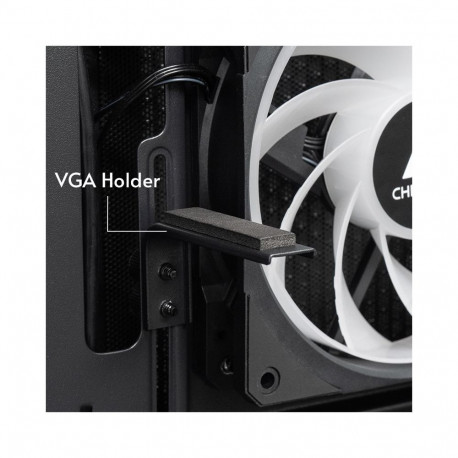 Chieftec GT-01B-OP computer case Midi Tower Black