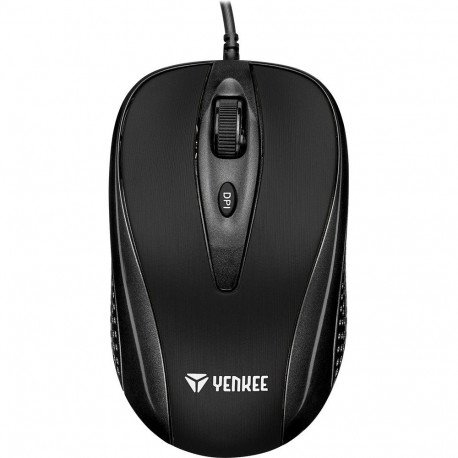 Usb-juhtmega hiir YMS 1025 BK 4-nupuline optiline