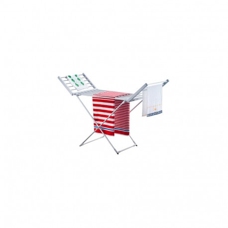 Adler | Foldable electric clothes drying rack | AD 7821 | 220 W | Silver/White | IP22