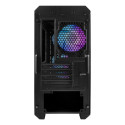 GENESIS Irid 503 ARGB Micro Tower Black, Transparent