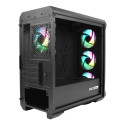 GENESIS Irid 503 ARGB Micro Tower Black, Transparent
