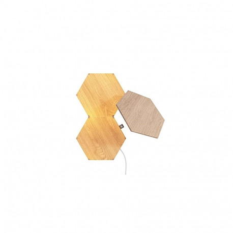 Nanoleaf Elements Wood Look Hex Exp Pk 3 mood lighting