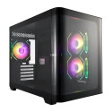 FSP S380-BA Case Mini Tower mITX, mATX Black ARGB